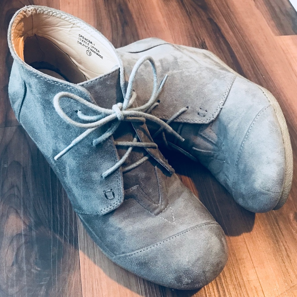Grey Ankle Booties